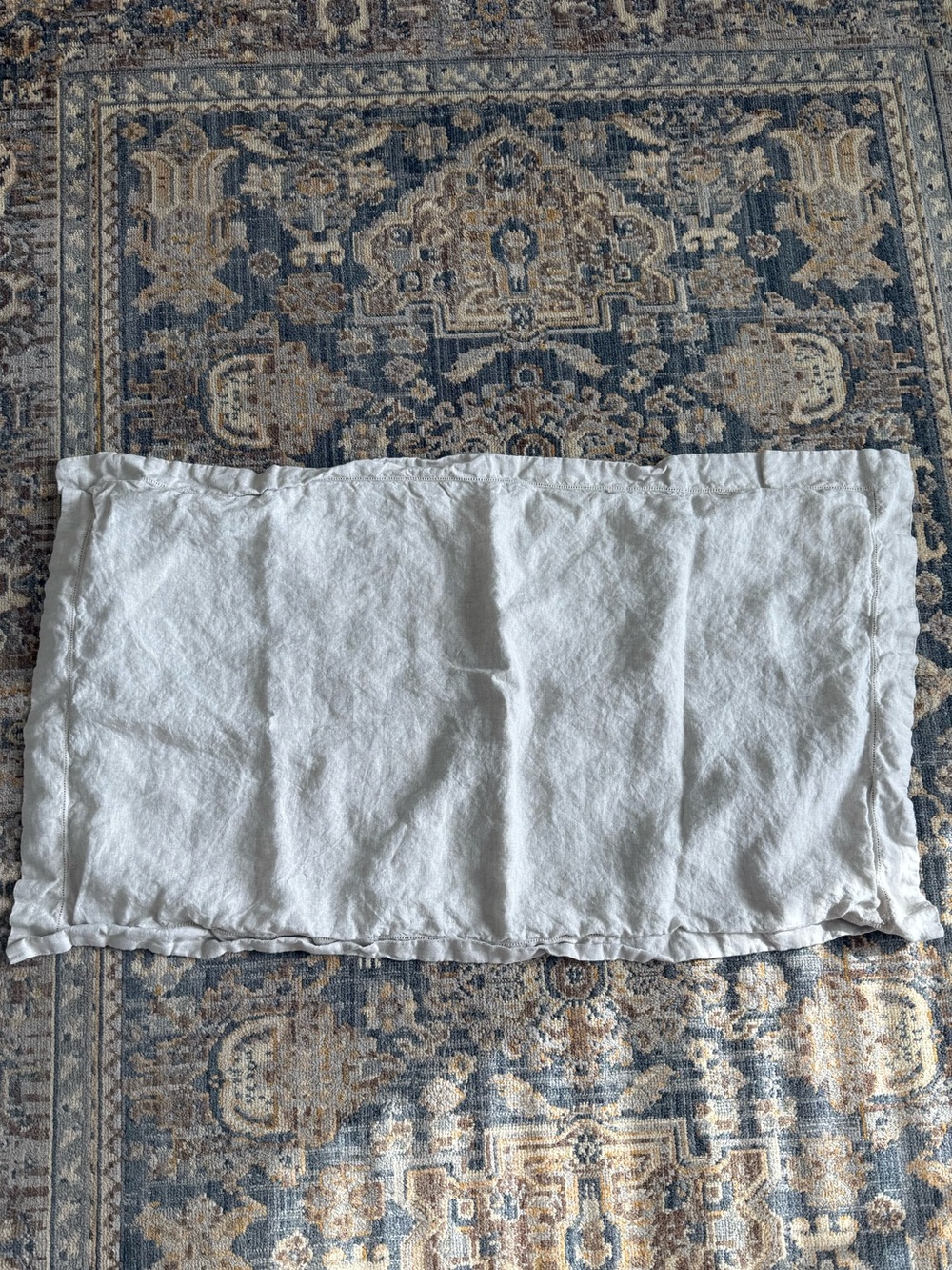 Pottery Barn Linen King Pillow Cover Single